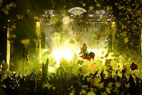 Atmosphere during the Electric Forest Festival on June 28, 2014 in Rothbury, Mich.